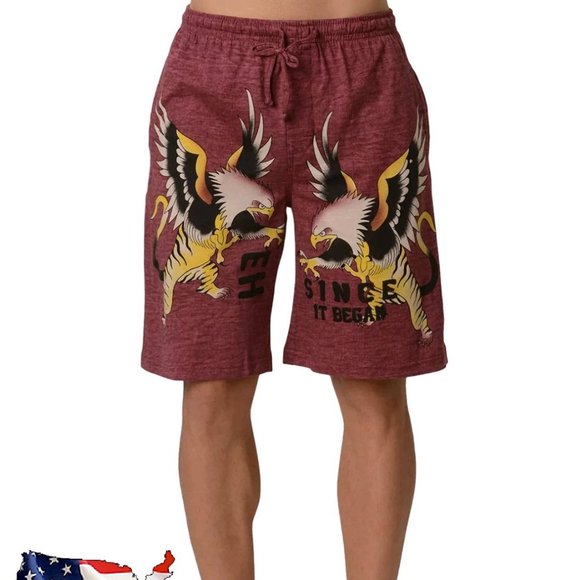 Ed Hardy Other - Ed Hardy Men's Soft Knit Sleep Lounge Pajama Short